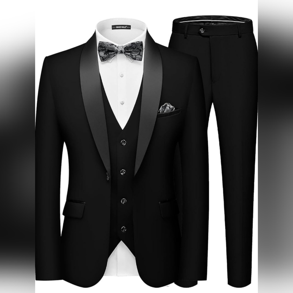 Men's Slim Fit 3 Piece Suit